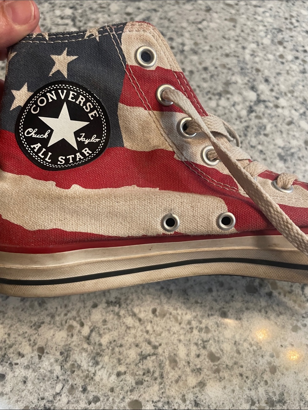 Converse Chuck Taylor All Star Flag High Top Sneakers US 10 - Picture 10 of 10